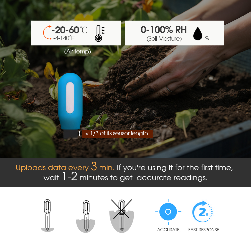 Smart Zigbee Soil Sensor for H - đánh giá và giá Plant Monitor