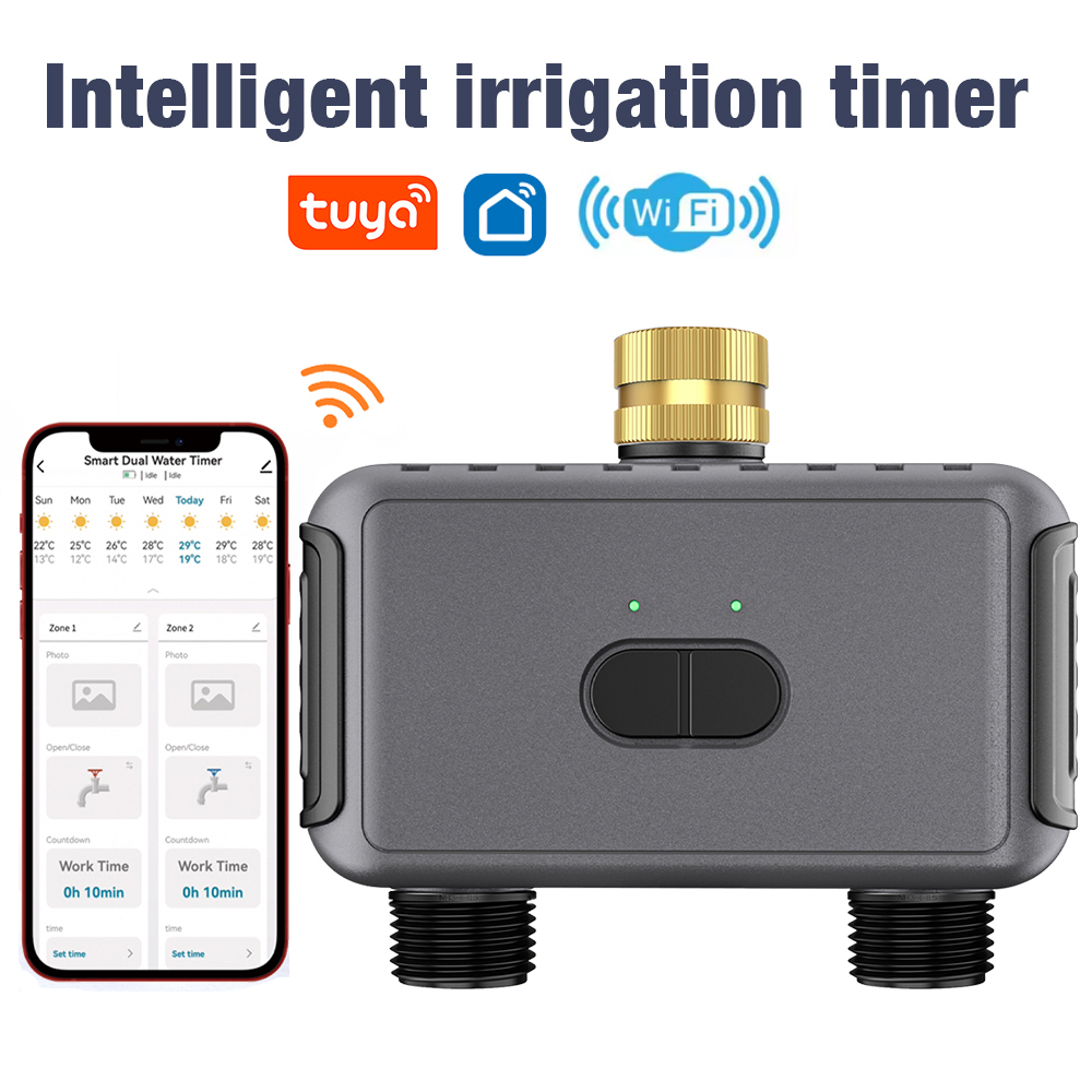 Wifi Automatic Water Timer Dua - đánh giá và giá Smart Garden Kit