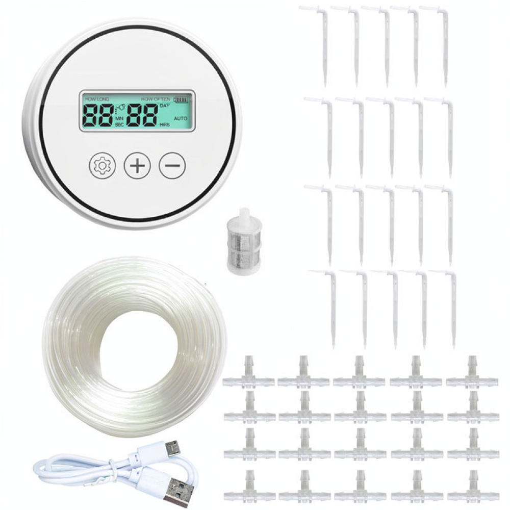 Automatic Drip Irrigation Tool - đánh giá và giá Indoor Garden Kit