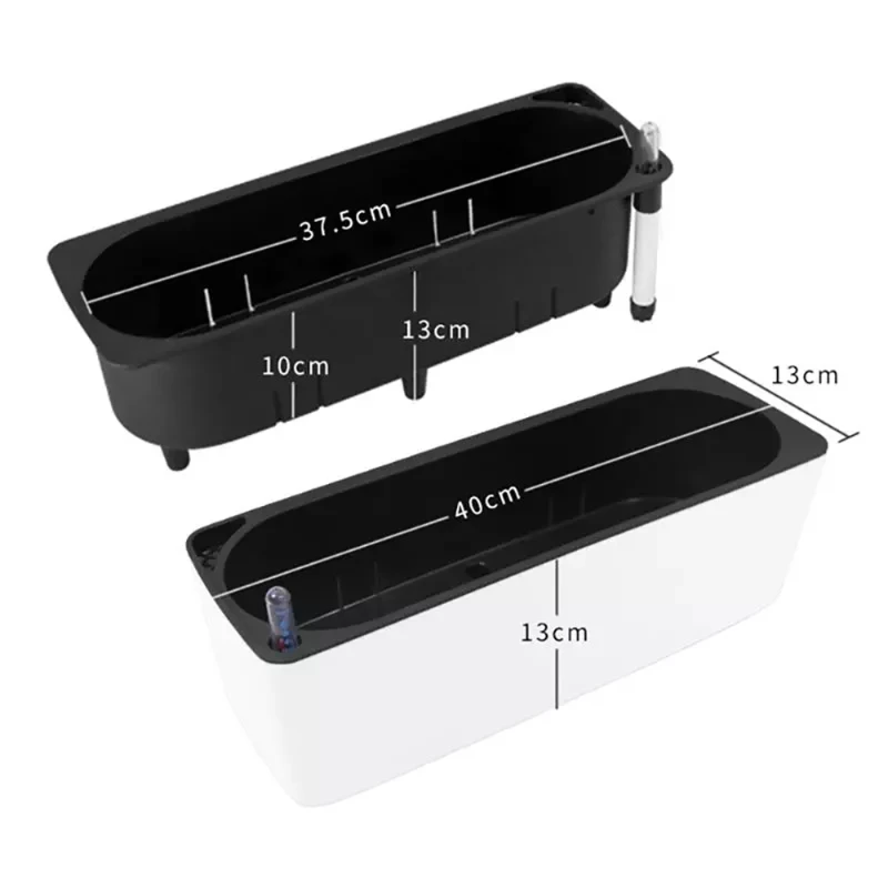 Rectangula Lazy Flower Pot Pot - đánh giá và giá Hydroponic Grow Pod