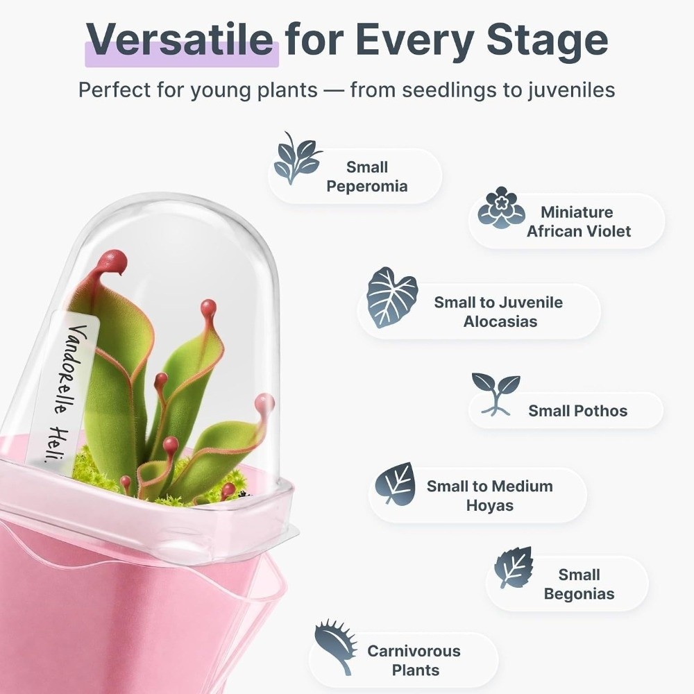 Plastic Self-Watering Flower P - đánh giá và giá Hydroponic Grow Pod