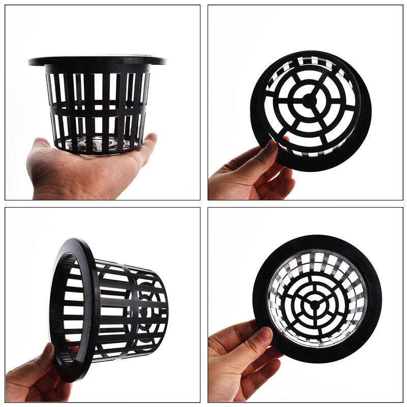50Pcs Black White Soilless Mes - đánh giá và giá Hydroponic Grow Pod