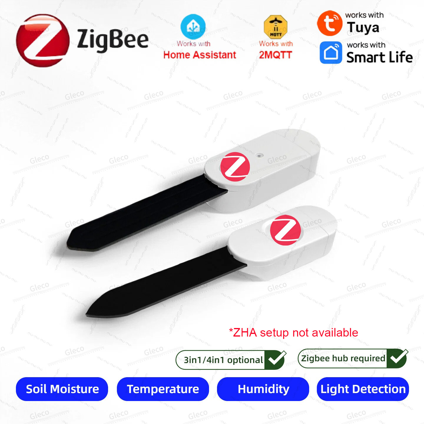 Zigbee Soil Moisture Sensor Me - đánh giá và giá Plant Monitor