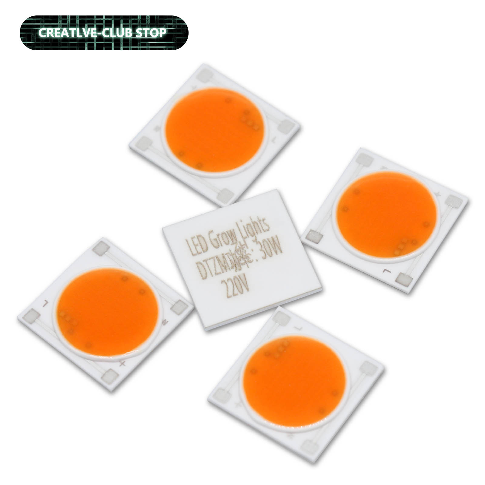 5pcs Ceramics Base LED COB Chi - đánh giá và giá Plant Grow Light Full Spectrum