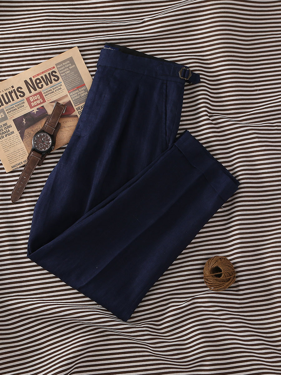 POT&CRAFTSMAN navy pure linen  - đánh giá và giá Smart Pot