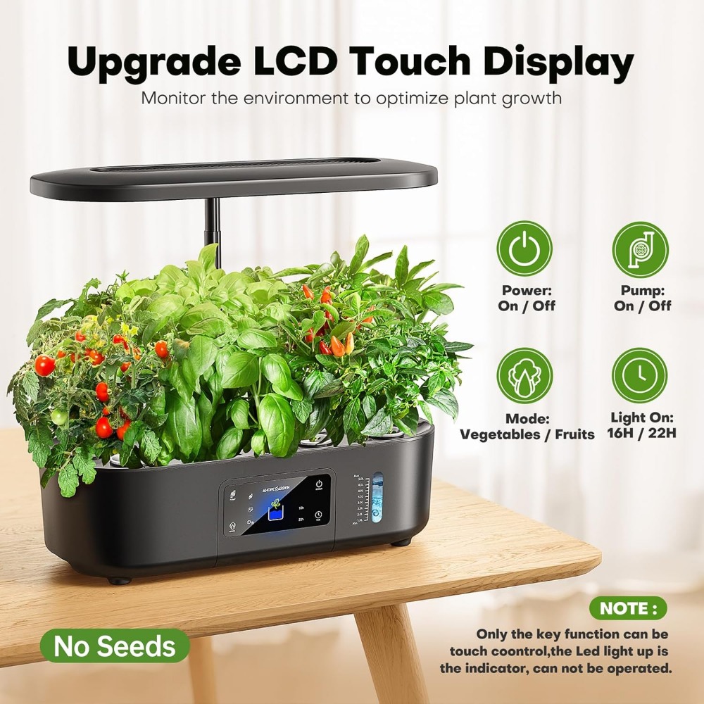 12-Pod Indoor Hydroponic Garde - đánh giá và giá Hydroponic Grow Pod